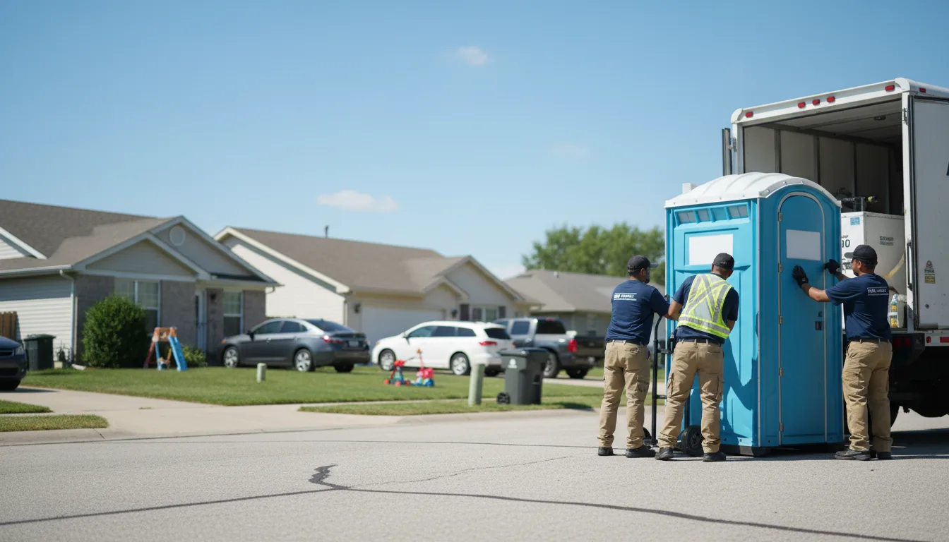 Standard Porta Potty Rentals in Oakville, IN near me